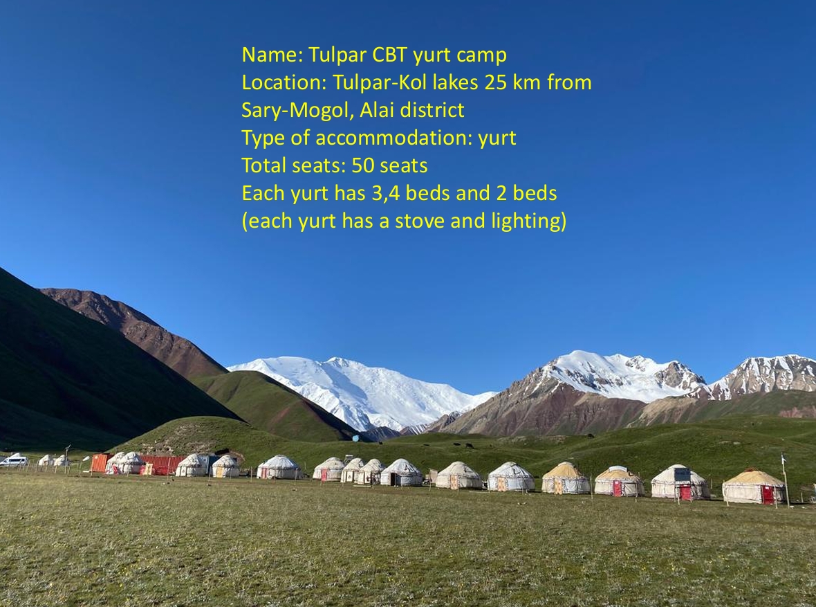 Tulpar CBT yurt camp